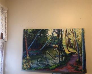 Large Acrylic Painting