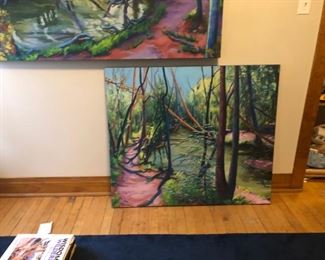 Large Acrylic Painting