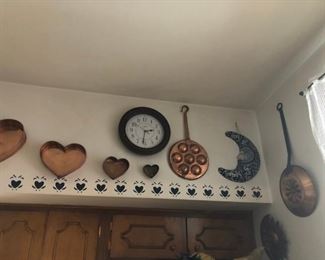 Copper Wall Hangings & Molds