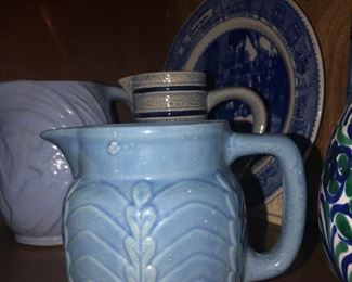 Blue Pitcher