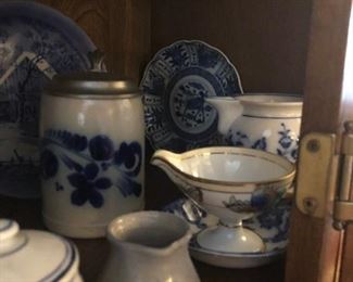 Blue & White Pottery