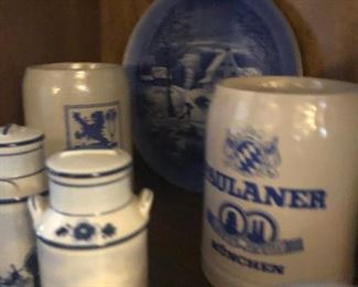 Blue & White Pottery