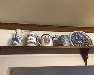Blue & White Decorative Items