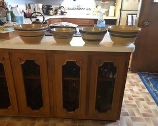 Blue Banded Bowls