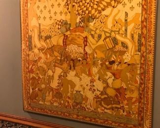 Framed Gucci Scarf