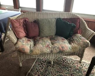 Wicker Sofa