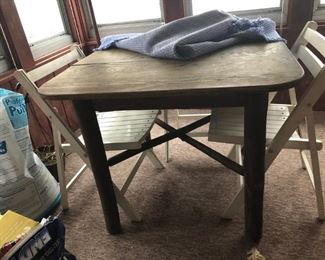 Log Leg Table