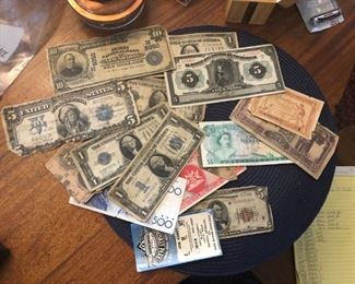 Old Currency Mostly US