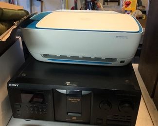 HP Deskjet, Sony 300 Disc CD Player