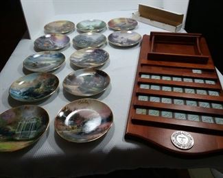 Thomas Kinkade Painter of Light Wooden Calendar https://ctbids.com/#!/description/share/324147