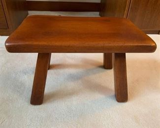 Rectangular Wooden Stool https://ctbids.com/#!/description/share/324181
