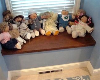 Cabbage Patch dolls, some with original papers