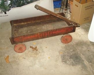 Antique "Glider" wagon.