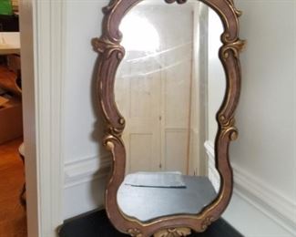 ornate antique mirror