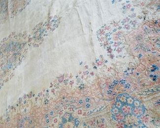large area rug detail
