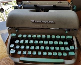 antique Remington typewriter