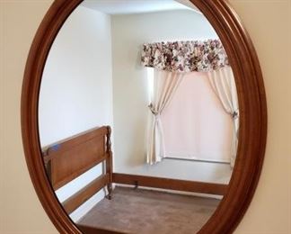 W.F. Whitney Co. Vintage Oval Mirror https://ctbids.com/#!/description/share/324013