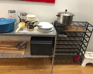 wine rack large soup farberware pot, le crueset