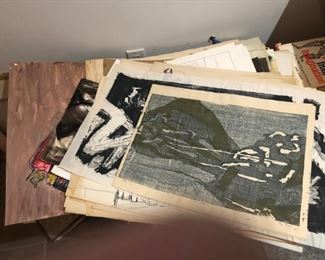 woodcuts, watercolors and much more
