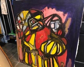 Bernice Stacy acrylic on canvas