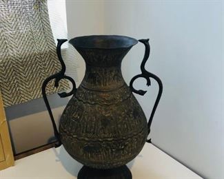 brass/bronze vase