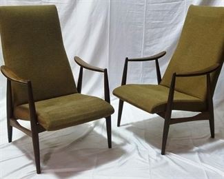 Danish Lounge Chairs 