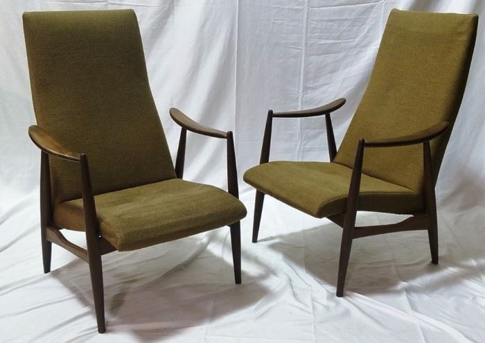Danish Lounge Chairs 