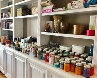 Large selection of chalk paint, office supplies and miscellaneous