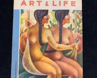 478jw 1939 Mexican Art  Life