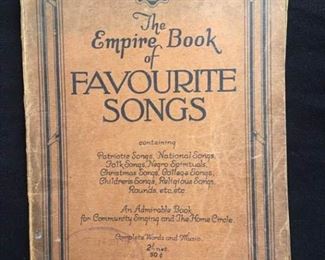703JB The Empire Book of Favorite Songs