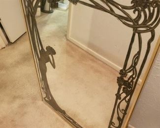 Cool Mirror.  I have no mirrors in my house.  You look at me and you see why