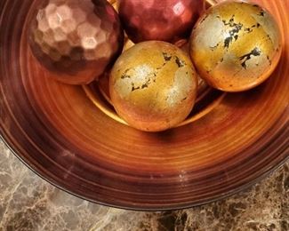 Unhatched ostrich eggs