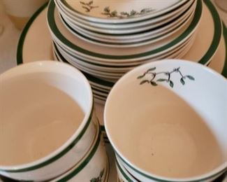 Spode Christmas Dishes.  Today is Feb 13, so that means there are only 316 days left until Christmas, so you should buy these now.