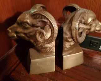 Ram Book Ends.  Go Rams!  I went to Wesleyan