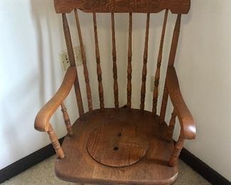 Antique Potty Chair 