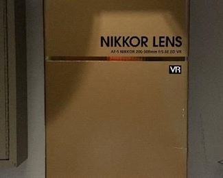 Brand New Nikon Lens - Nikkor 200-500