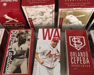 ST LOUIS CARDINALS BOBBLE HEADS