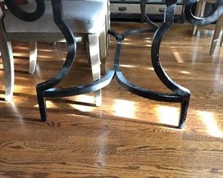 Metal Base of Dining Room Table