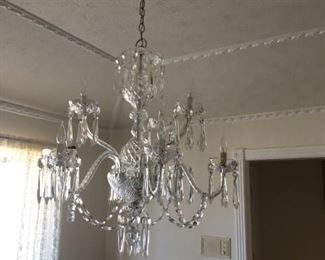 9 arm Waterford Cranmore Chandelier.
