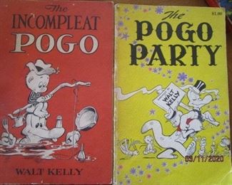 The Compleat POGO - Walt Kelly; The POGO Party - Walt Kelly