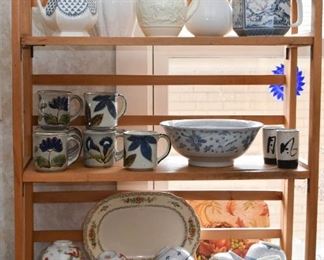 Pitchers, Mugs, Bowls, Platters