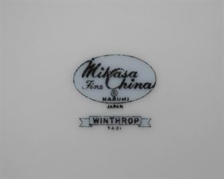 Mikasa Fine China (Winthrop Pattern)