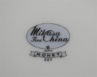 Mikasa Fine China (Monet Pattern)