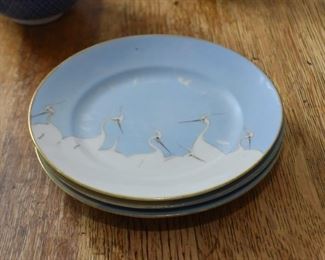 Dinnerware / Small Plates (Cranes)