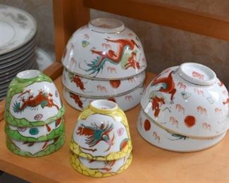 Asian Soup / Rice Bowls (Dragon)