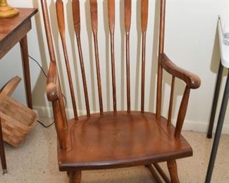 Vintage Wooden Rocking Chair / Rocker