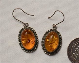 Jewelry - Earrings (some sterling, Mexican silver & costume)