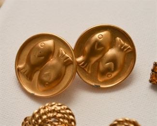 Jewelry - Earrings (some sterling, Mexican silver & costume)