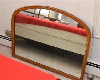 Wood Framed Mirror - Arched Top