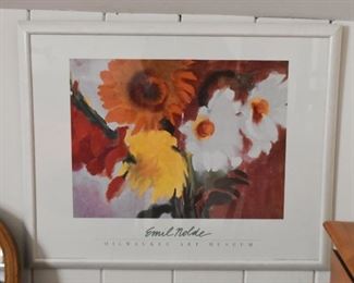 Framed Art Prints - Emil Nolde
